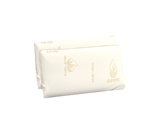 Conforama Pack 2 almohada VISCOALOE VERA
