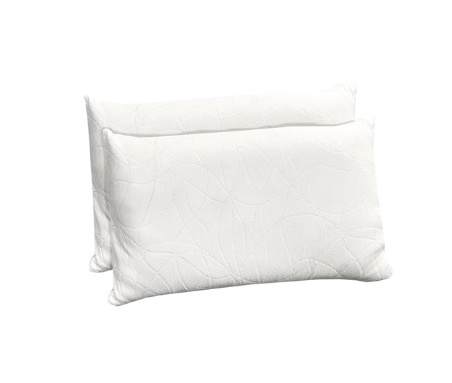 Conforama Pack 2 almohadas 70cm VISCOCONFORT