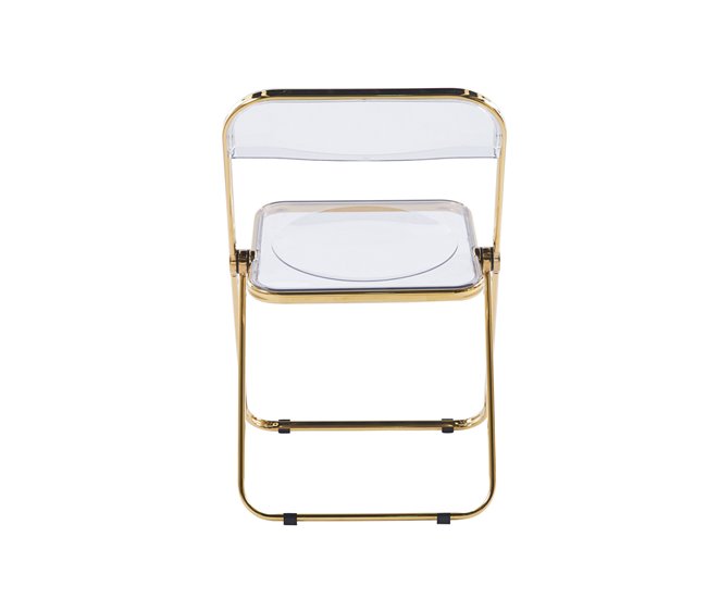 Conforama Pack 4 Sillas Tamy Gold - Transparente