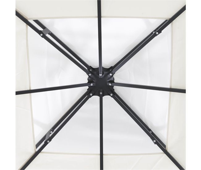 Conforama Pérgola CIRA 283x300x300cm Color Beige