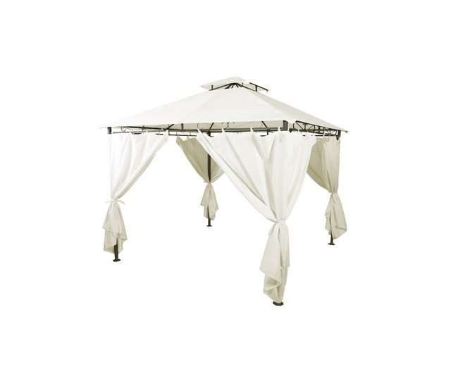 Conforama Pérgola CIRA 283x300x300cm color beige