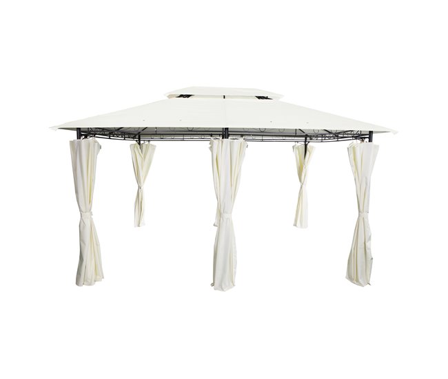 Conforama Pérgola RITA 275x400x300cm color beige