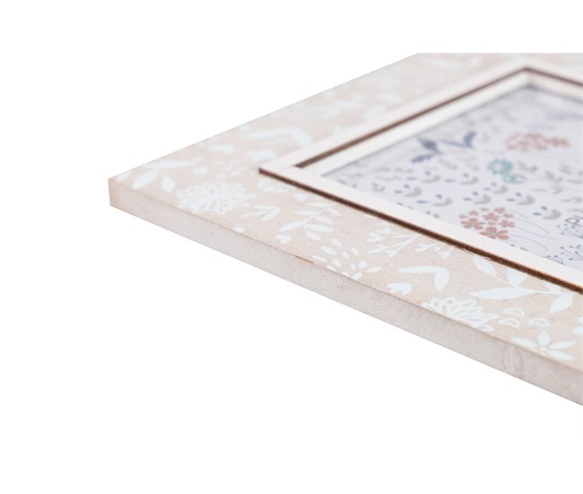 Conforama Portafotos Arbol Natural Blanco 13x18 Cm