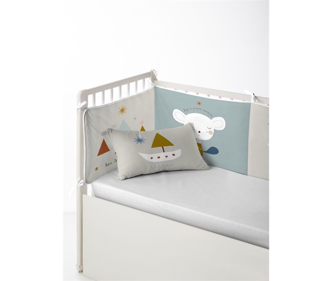 Conforama PROTECTOR DE CUNA/MAXICUNA SUSANITA AZUL