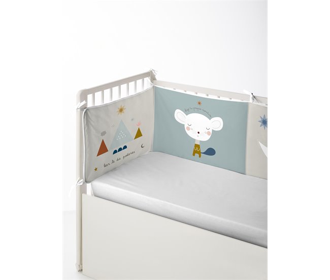 Conforama PROTECTOR DE CUNA/MAXICUNA SUSANITA AZUL