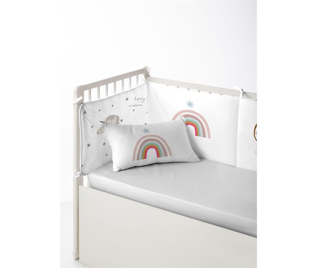 Conforama PROTECTOR DE CUNA/MAXICUNA UNICORN PINK