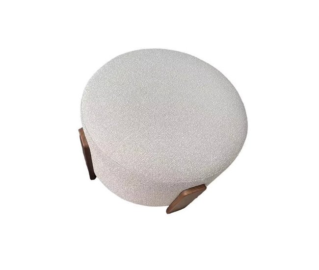 Conforama Puff Redondo FALCO 50x36cm Color Beige