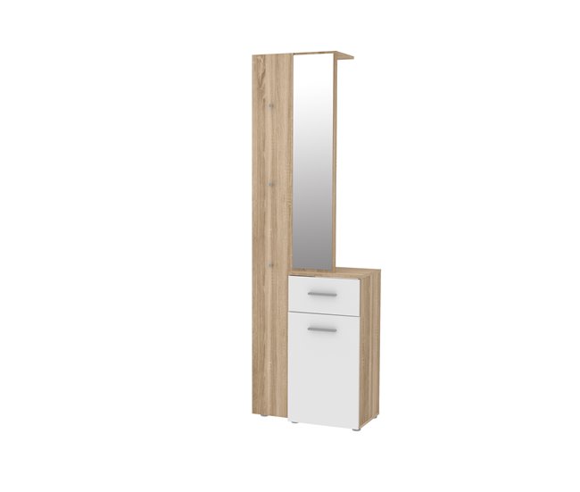 Conforama Recibidor LOTHAL Color Roble/blanco