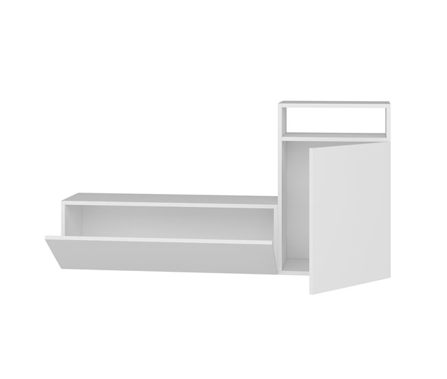 Conforama Recibidor Zapatero WELCOME Color Blanco