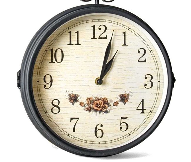 Conforama RELOJ DE ESTACION FLOR