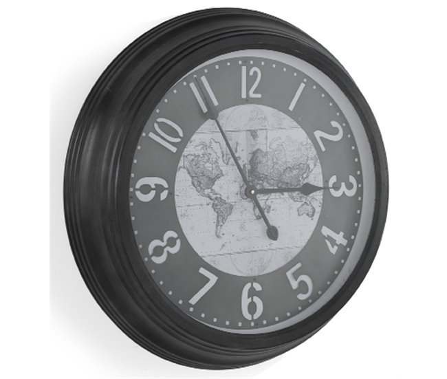 Conforama Reloj de pared de metal