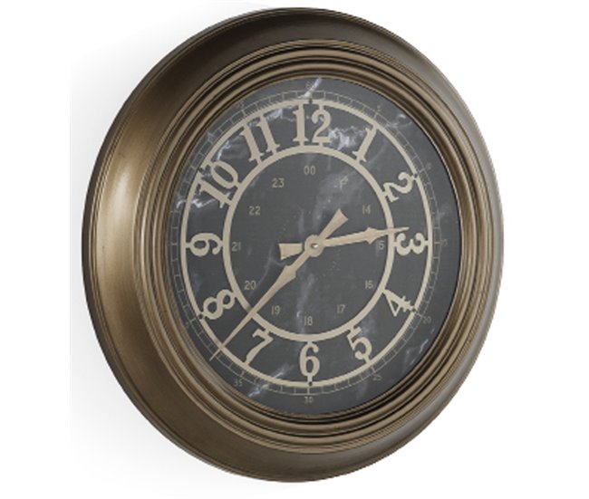 Conforama Reloj de pared de metal