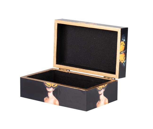 Conforama Set 2 Cajas Retrato 25x15x11/20x12x8 Cm
