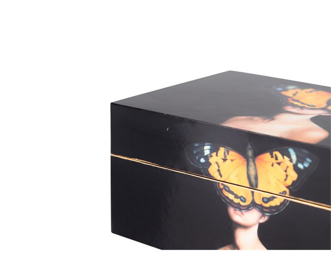 Conforama Set 2 Cajas Retrato 25x15x11/20x12x8 Cm