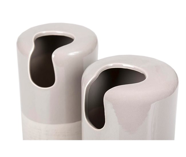 Conforama Set 2 Floreros 10 5x10 5x15 7 Cm