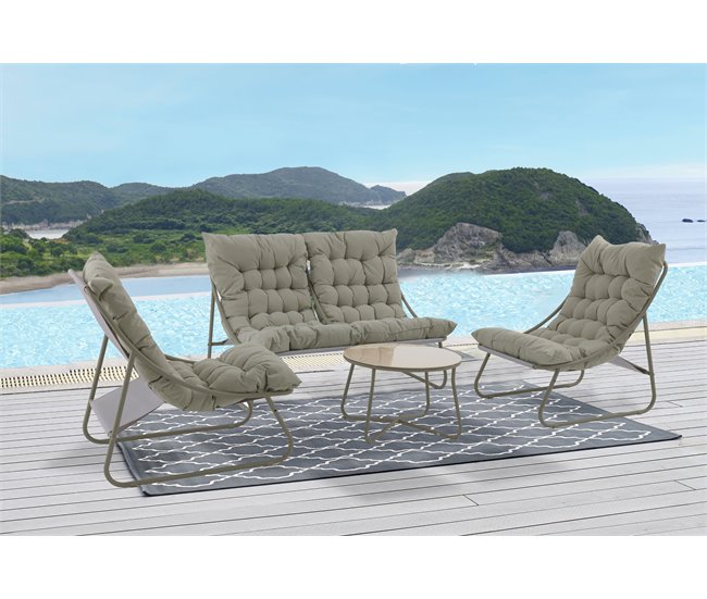 Conforama Set De Jardín LARISA Color Beige