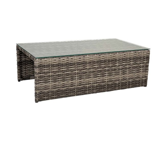 Conforama Set Mesa Sofá 2 Sillones Y 2 Reposapiés