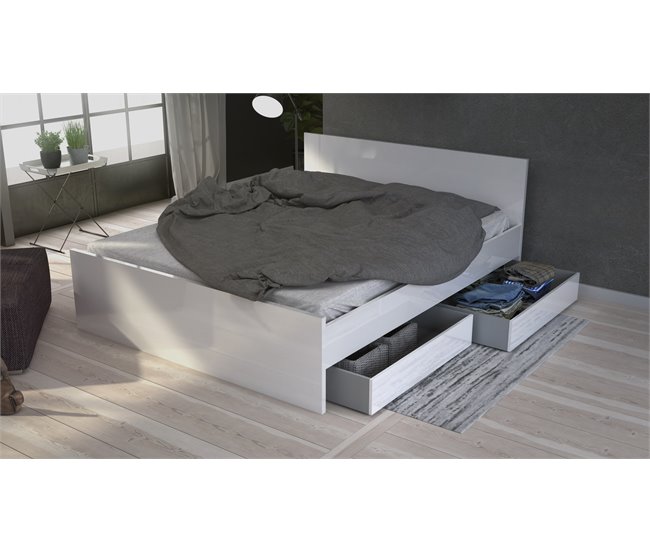 Conforama Set NAIA 2 Cajones Para Cama 190cm