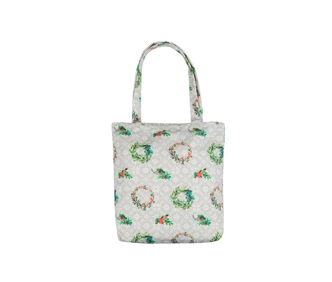 Conforama Shopping Bag Coronas Navidad 41x45 Cm