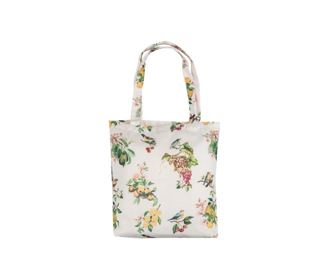 Conforama Shopping Bag Frutas Y Pajaros 41x45 Cm
