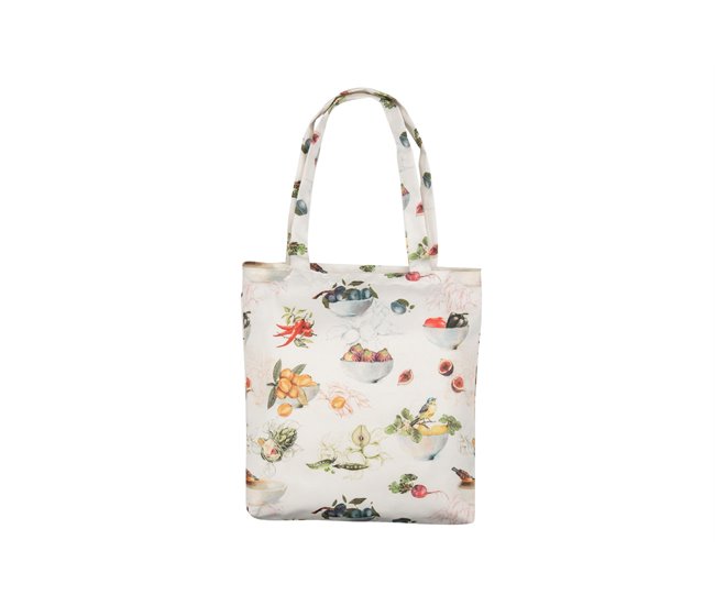 Conforama Shopping Bag Higos Pajaros 41x45 Cm