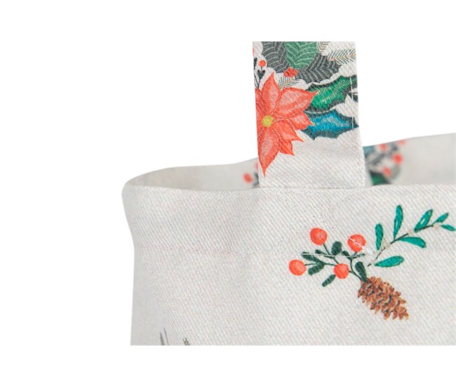 Conforama Shopping Bag Navidad Bordado 41x45 Cm