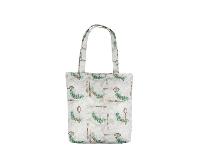 Conforama Shopping Bag Navidad Platos 41x45 Cm