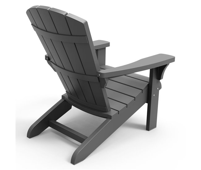 Conforama Silla Adirondack Troy Color Grafito