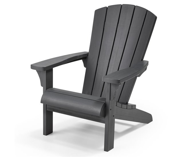 Conforama Silla Adirondack Troy color grafito