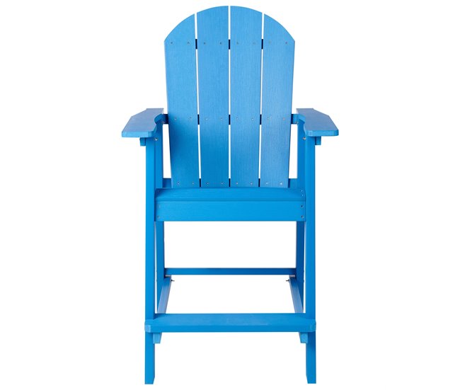 Conforama Silla De Bar Azul ADIRONDACK