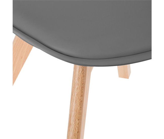 Conforama Silla De Cocina BAYA Color Gris