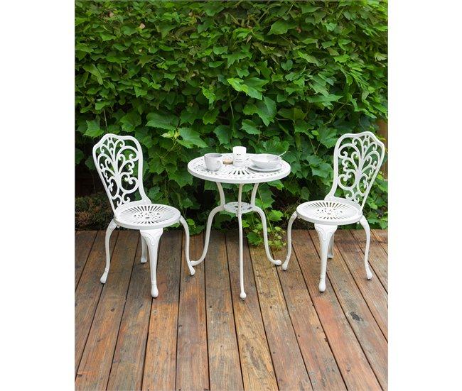 Conforama Silla De Jardín Blanco TRIORA