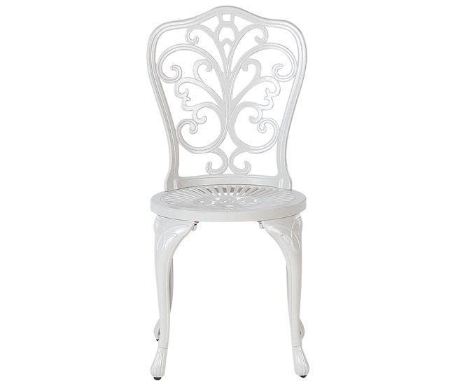 Conforama Silla De Jardín Blanco TRIORA