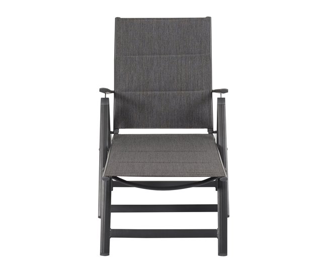 Conforama Silla de jardín EDNA color gris