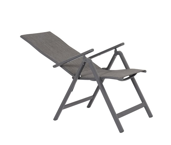 Conforama Silla De Jardín SARAI Color Gris