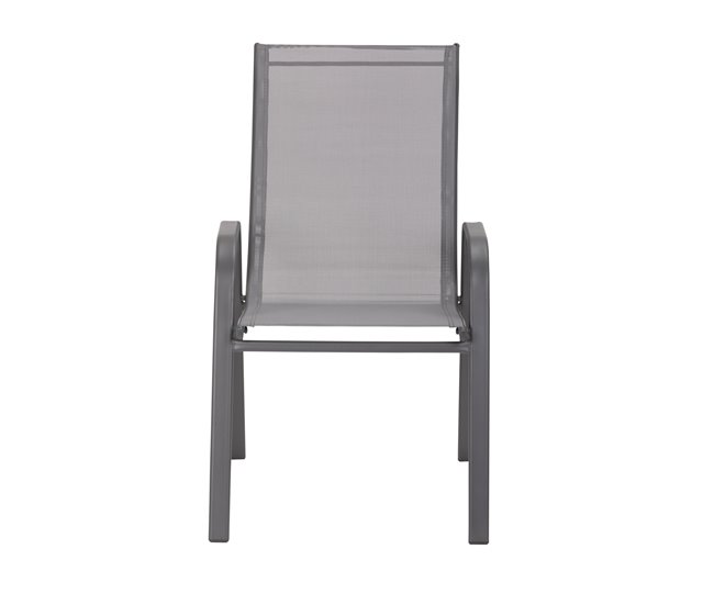 Conforama Silla de jardín SORA color gris