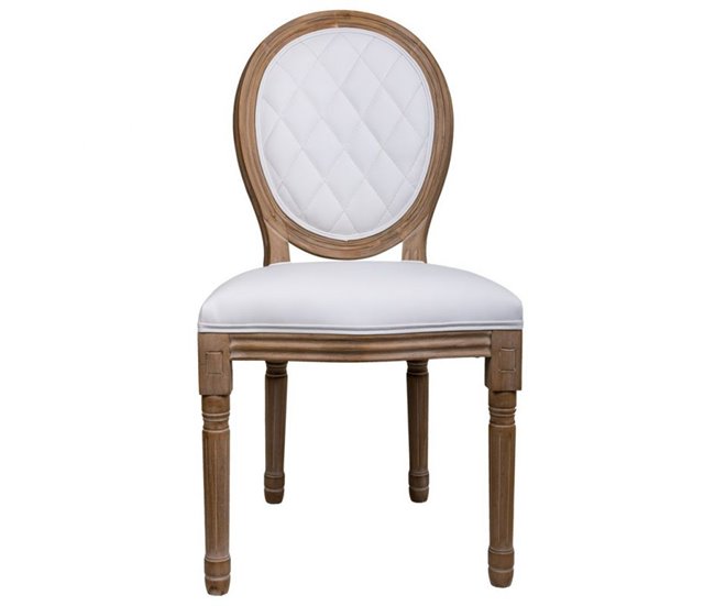 Conforama Silla De Madera Tapizada