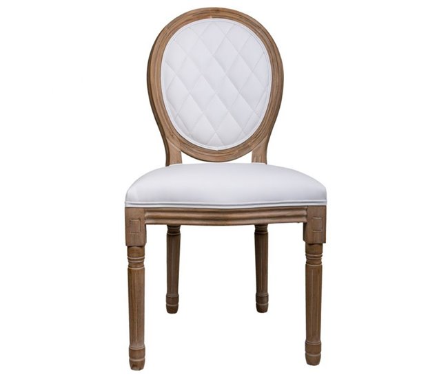 Conforama Silla De Madera Tapizada