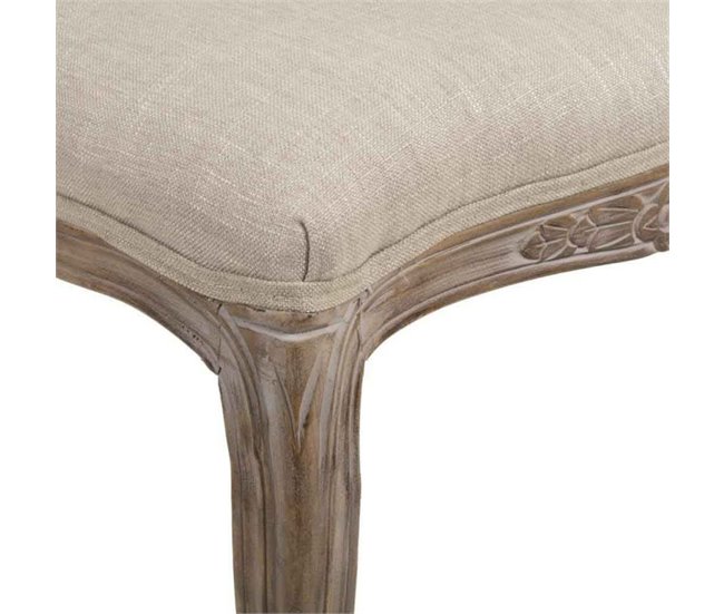 Conforama Silla De Madera Tapizada