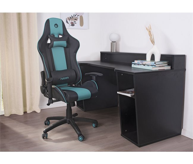 Conforama Silla Gaming THUNDER Verde Y Negro