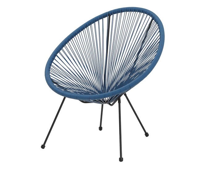 Conforama Silla Jardín ACAPULCO IV Color Azul