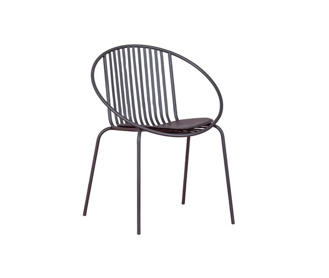 Conforama Silla metálica apta para exterior - Bali