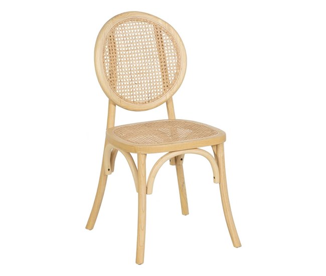 Conforama Silla Natural 44 5 x 41 5 x 89 cm