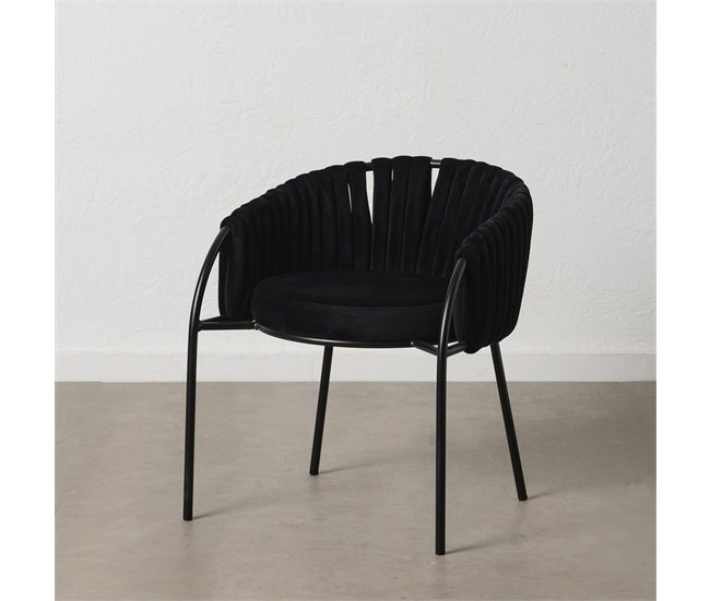 Conforama Silla Negro 60 X 49 X 70 Cm