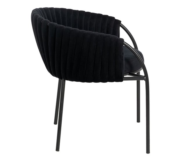 Conforama Silla Negro 60 X 49 X 70 Cm