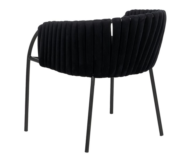 Conforama Silla Negro 60 X 49 X 70 Cm