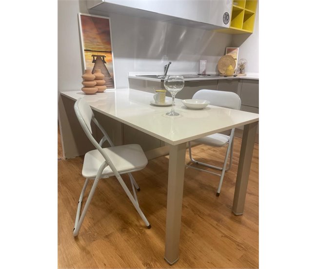 Conforama Silla Plegable ALIZEE III Blanca