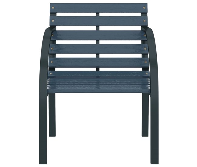 Conforama Sillas De Jardin 2 Unidades Madera Gris