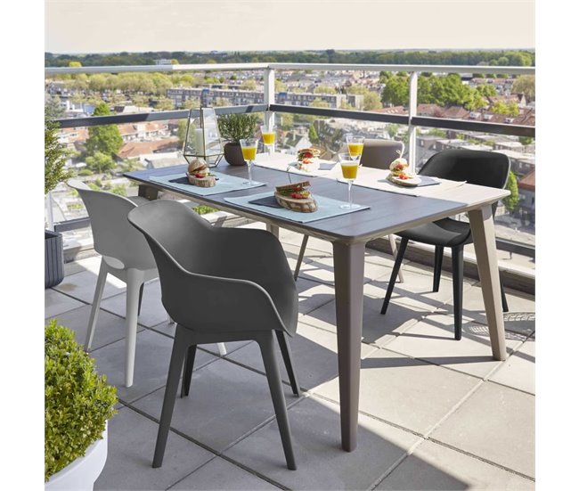 Conforama Sillas De Jardin Akola 2 Unidades Blanco