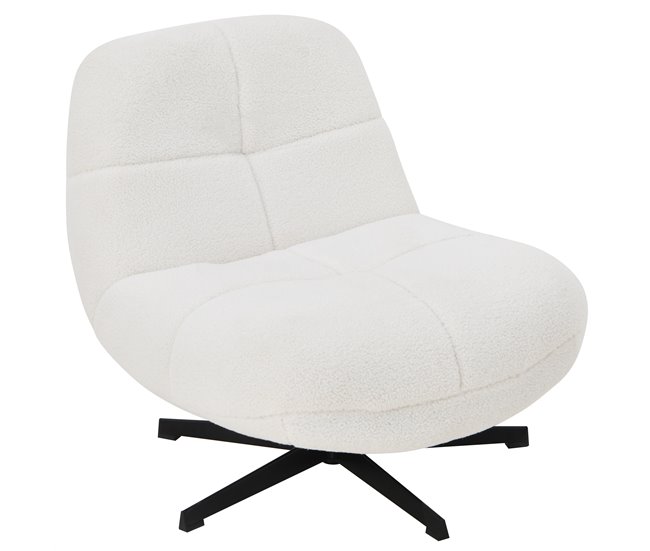Conforama Sillon Decorativo Color Blanco CADI